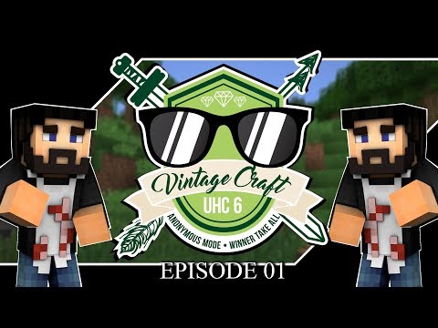 VintageCraft UHC Season 6- Team 5 feat QueenGreedyB || Episode 01 || Many Beefs!