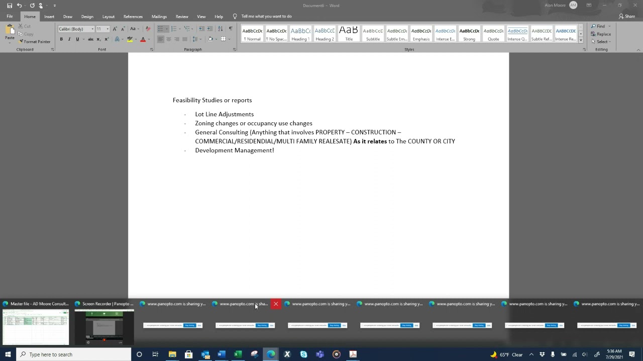 ALL OUR SERVICES (OVERVIEW)
