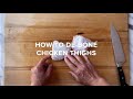 How To Debone Chicken Thighs