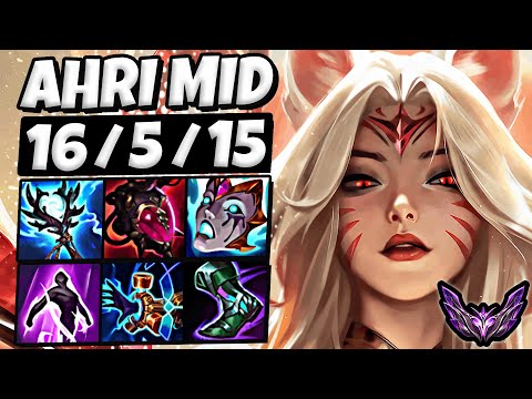 Ahri vs Akali [ MID ] Lol Korea Master Patch 25.23 ✅