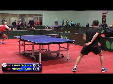 BAYBULDIN - FEDOTOV #RUSSIAN #Championships #tabletennis #настольныйтеннис