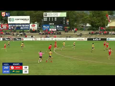 Rd 16 SANFL Snapshot - Eagles' Will Pearce goals from 60m