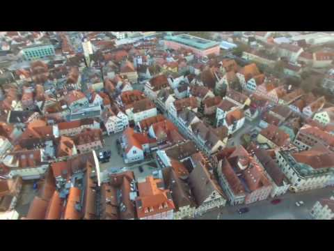 Drohnen-Rundflug über Ansbach