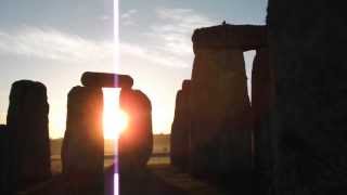 A beautiful Sunrise at Stonehenge Stone Circle, Wiltshire