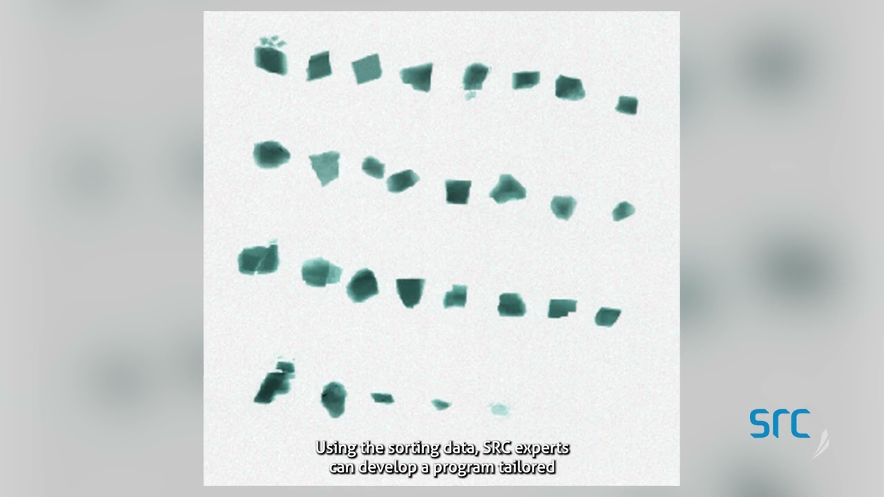 Three-Stage Testing Method for Sensor-Based Sorting at SRC