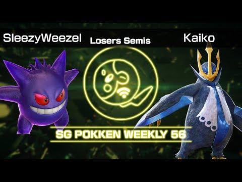 SGPW v. 56 - Pokkén DX Losers Semis: SleezyWeezel (Gengar) vs. Kaiko (Empoleon)