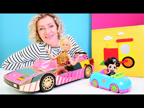 Nicoles Wunderbox - LOL Surprise Auto für Barbie - Spielzeug Video für Kinder