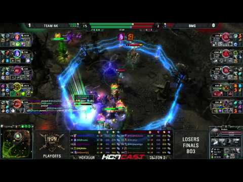 HoN Tour S2 Playoffs LB Finals - BMG vs Team NK game 2