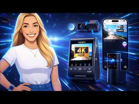 VIOFO A329S 4K 3 Channel Dash Cam