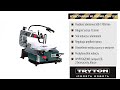 Tryton Wyrzynarka 120 W siaurapjūklis, 133 mm, 500–1700/min., LED lempa
