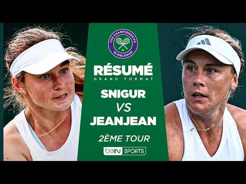 WIMBLEDON : Daria SNIGUR vs Léolia JEANJEAN | 2ème tour