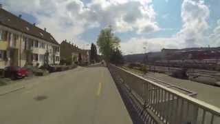 preview picture of video 'Winterthur Marathon Laufstrecke'