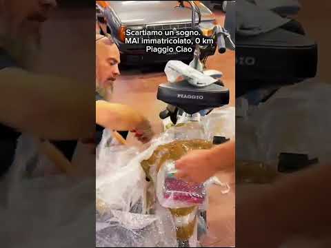 PIAGGIO CIAO NUOVO 0 KM MAI IMMATRICOLATO - Unboxing Dopo 30 Anni!