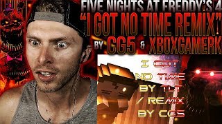 Vapor Reacts #440 | *NEW* FNAF 4 SONG REMIX &quot;I Got No Time&quot; Animation by XboxGamerK ft. CG5 REACTION