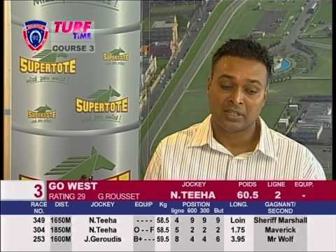 Turf Time 39th Meeting 2013 - Mohammad Moorad Keerpah - Free Horse Racing Tips