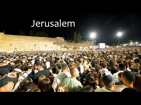 🔴 Selichot and Shofar Before Yom Kippur – Heartfelt Prayers at the Western Wall, Jerusalem.