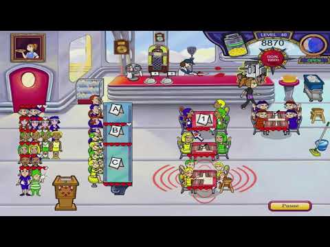 Diner Dash 3: Flo on the Go Walkthrough - Level #40 - Blimp - Before the Land