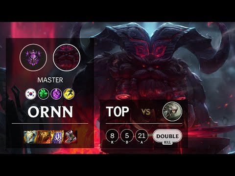 Ornn Top vs Camille - KR Master Patch 10.23