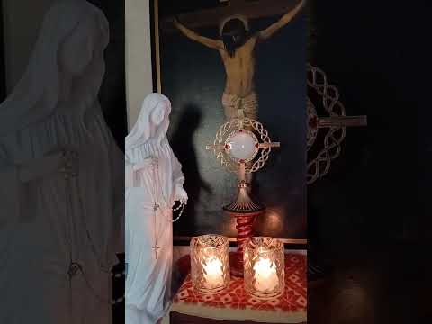 Adoracion Al Santisimo Sagramento del Altar con el Padre Fabian Esteban Oliva. 10/10/26