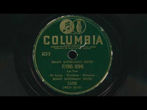 1939 BENNY GOODMAN Flying Home JAZZ Instrumental - 78 RPM Record