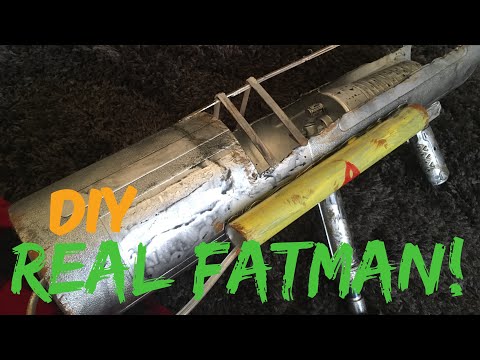 DIY FatMan From Fallout!!! It Shoots!!!