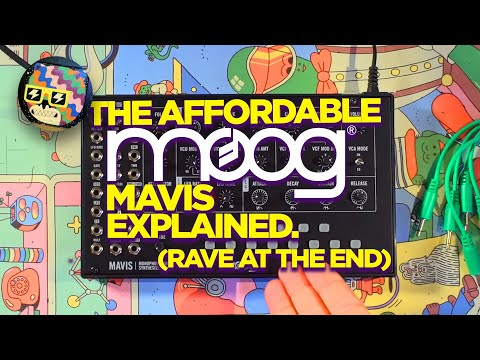 A Moog Mavis Demo (plus added Eurorack, DFAM sound demos)