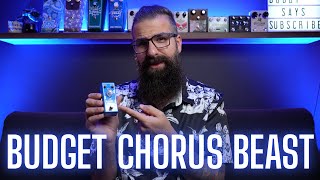 This $69 Chorus Pedal is TOO Good! Tone City Angel Wing