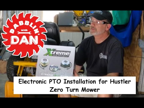 Electronic PTO Installation on a Hustler Zero Turn Mower