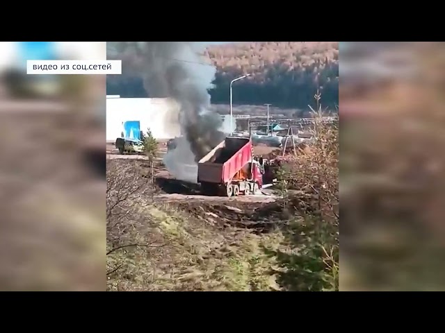 В Усть-Кутском районе погиб водитель большегруза