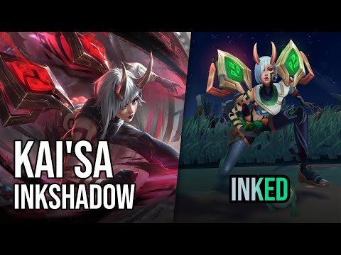 Inked Inkshadow Kaisa Skin | League of Legends | Chromas Skin