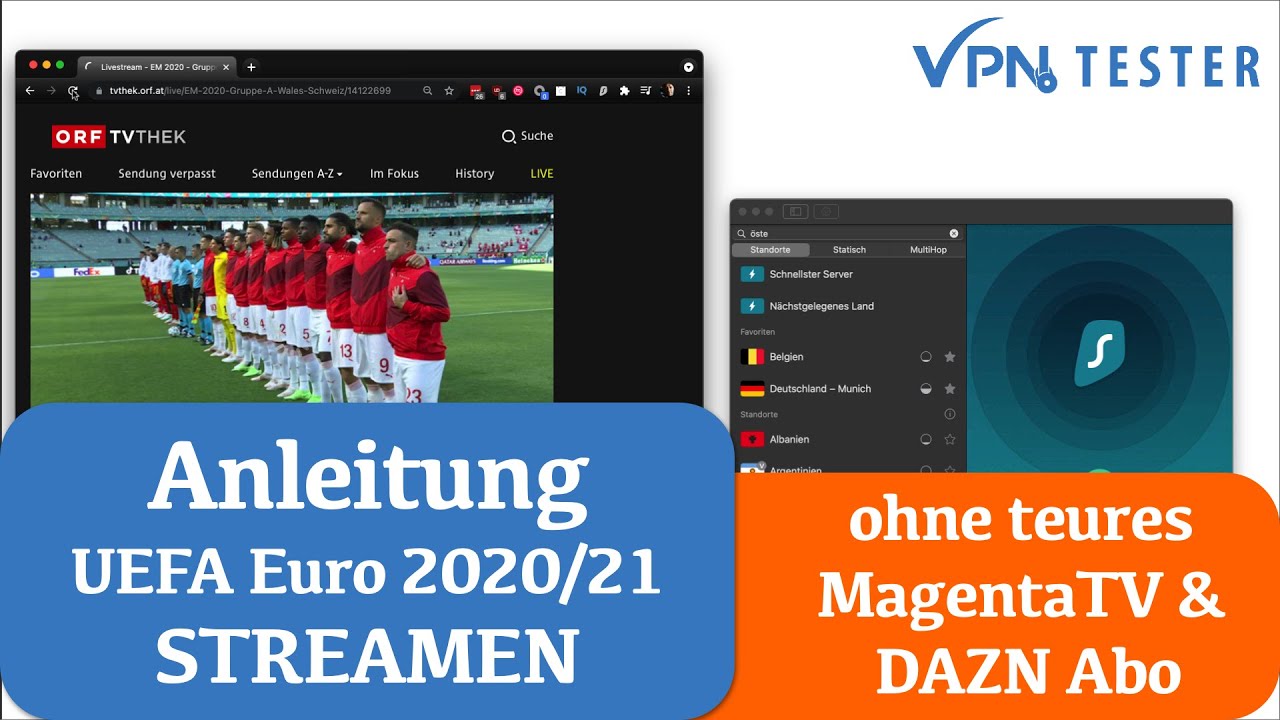 UEFA Euro 2020 im Internet streamen. Alle Spiele und Möglichkeiten im Jahr 2021 1