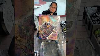 She asked him to spray paint this for free.#スプレーアートエデン#スプレーアート