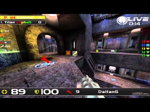 cypher vs DaHanG (both POVs) - Quakecon 2014 Grand Final (Quake Live VOD)