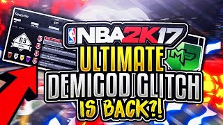 NBA 2K17 DEMIGOD BADGE GLITCH TUTORIAL!? | UNLOCK EVERY BADGE GOLD! | NBA 2K17 GLITCH