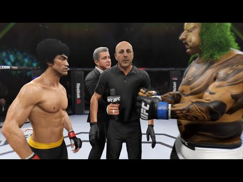 Bruce Lee vs. Scare Ogre - EA Sports UFC 2 - Dragon Fights
