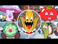 ACECRAFT All Theme Looney Tunes Bosses Endings