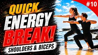 2-Minute Energy Break with Gilad | Shoulders and Biceps