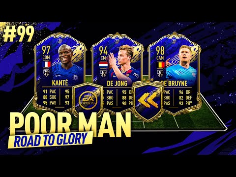 TOTY MIDFIELDERS ARE EXTINCT?!? KANTE BEST CDM EVER? - POOR MAN RTG #99 - FIFA 20 Ultimate Team