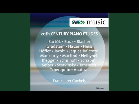 12 Studies, "Hommage a Chopin": No. 10 in E Minor