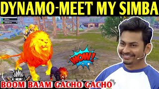 DYNAMO - MEET MY SIMBA | PUBG MOBILE | BGMI | BATTLEGROUNDS MOBILE INDIA | BEST OF BEST