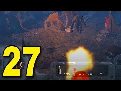 Fallout 4 - Part 27 - FIGHTING A BEHEMOTH! (Let's Play / Walkthrough / Gameplay)