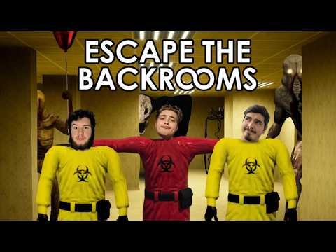 Three Goobers Escape the Backrooms for the First Time!