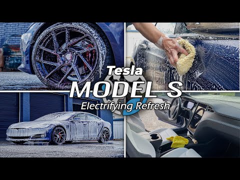 Tesla Model S | Inside Out CLEAN & Revitalizing a Ceramic Coating | THIS CAR IS AWESOME!!