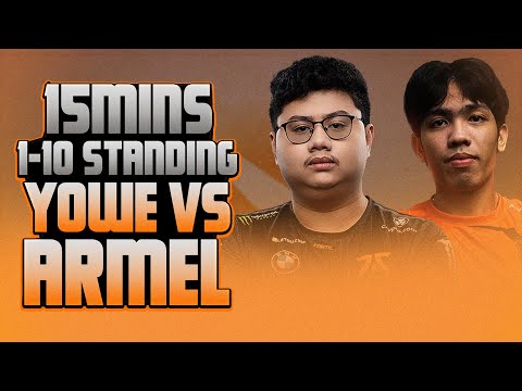 15MINS 1-10 SI CHIEF ARMEL vs YOWE - MID LANE BATTLE!