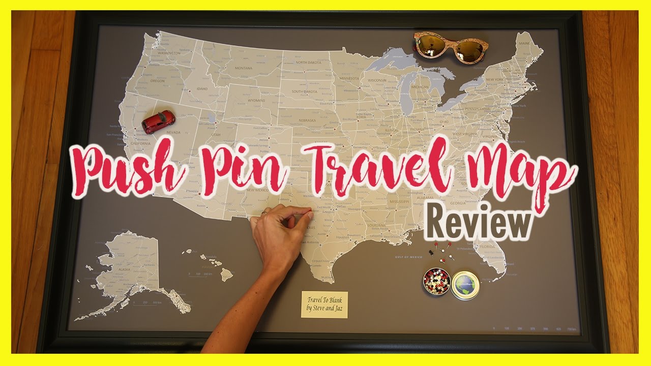 Push Pin Maps Review
