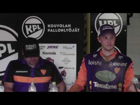 Lehdistotilaisuus 24.7.2016 Kouvolan Pallonlyöjät - Sotkamon Jymy
