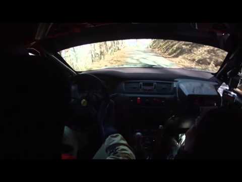 Rally del Ciocco 2014  Casipoli - Pellegrini  Mitsubishi Lancer N/4
