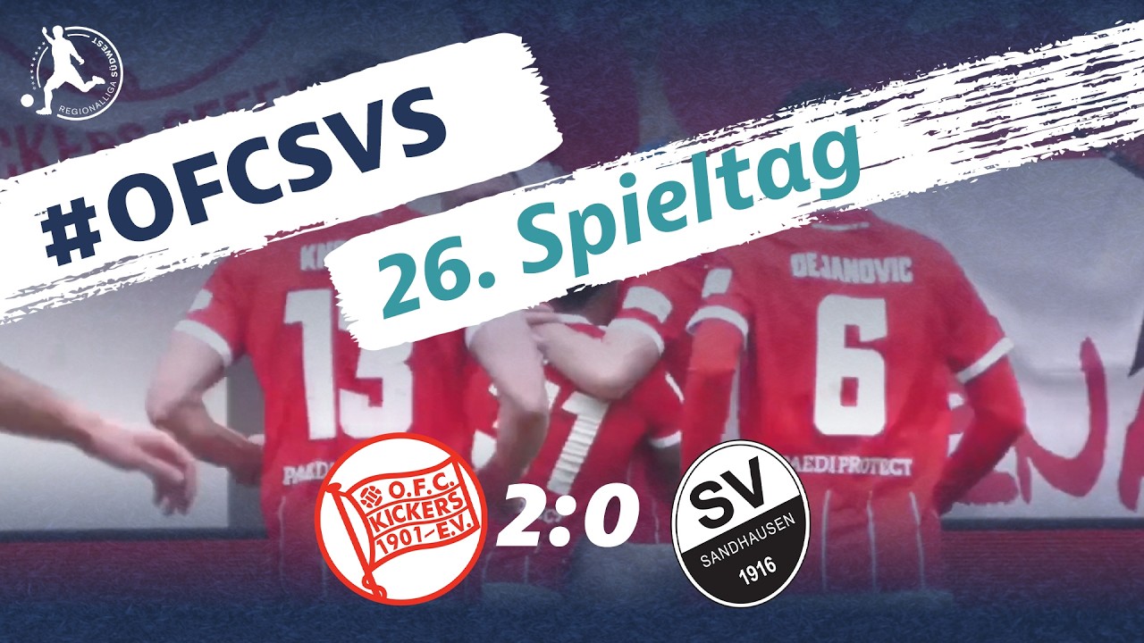 Kickers Offenbach vs SV Sandhausen Highlights