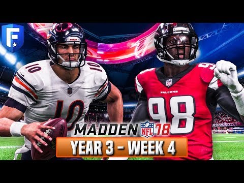 Madden 18 Bears Franchise Year 3 - Week 4 @ Falcons | Ep.44
