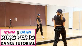 HyunA&DAWN PING PONG Lisa Rhee Dance Tutorial